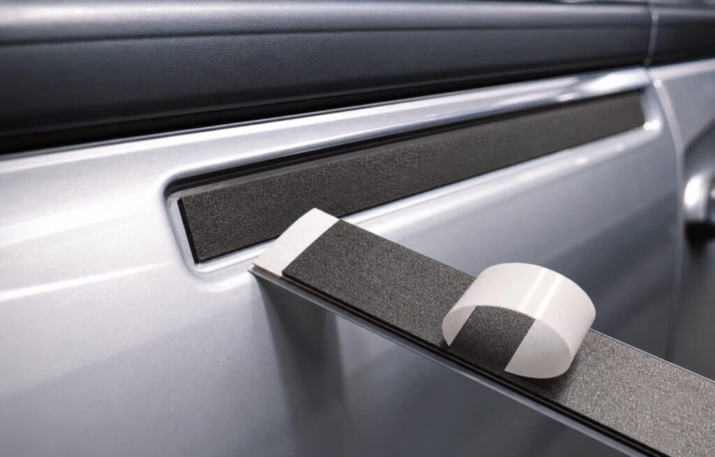 automotive-double-sided-foam-tape-application